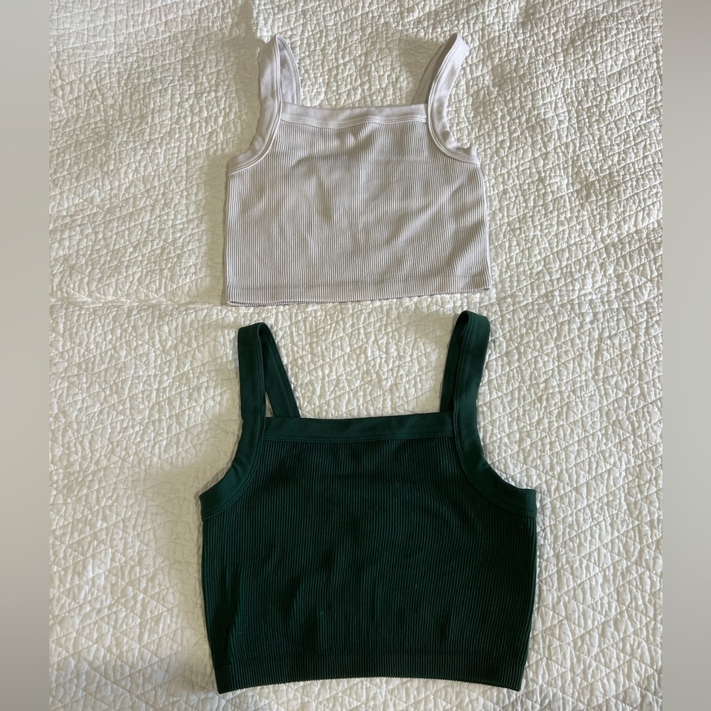 Cotton On cropped tank tops